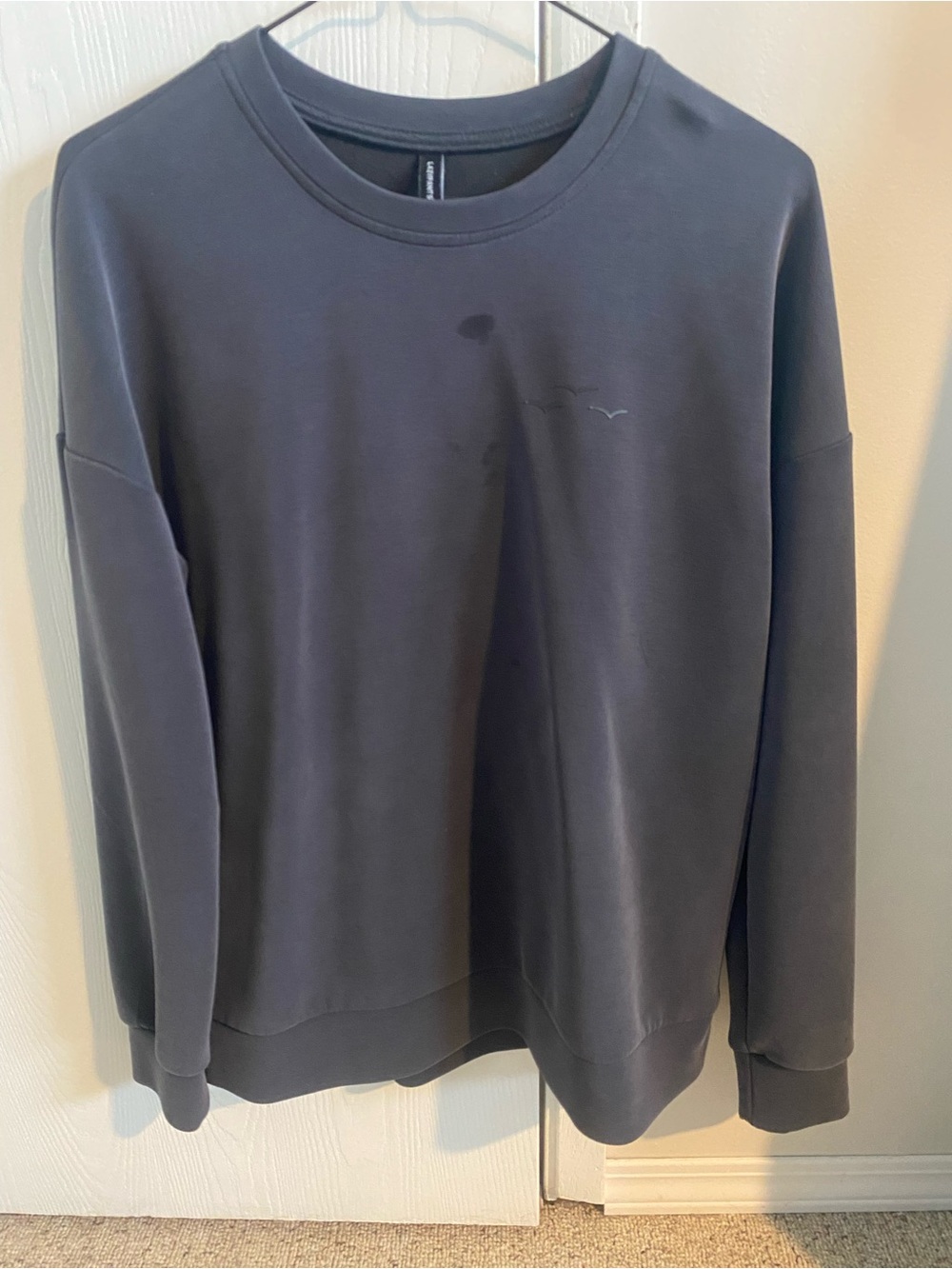 Crewneck Sweater in Charcoal